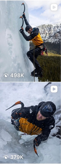 Saved performance screenshots: Maarten van Haeren. Views shown from top to bottom: 498K, 379K.